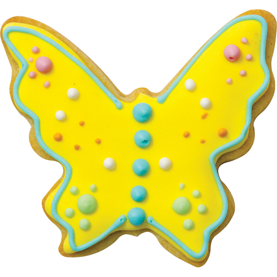 Decora Ausstecher Set Schmetterling und Tulpe 2 Stück  