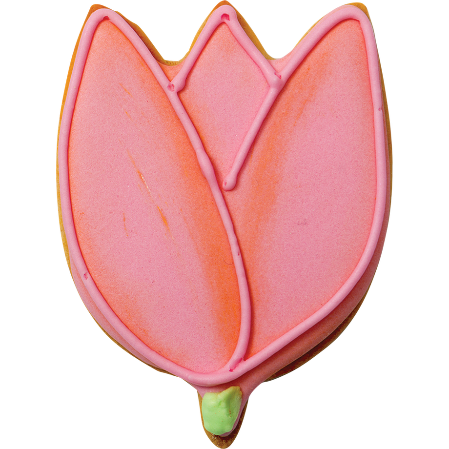 Decora Ausstecher Set Schmetterling und Tulpe 2 Stück  