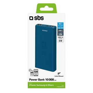 SBS  fast charge mit 10.000 mAh und 2 USB 