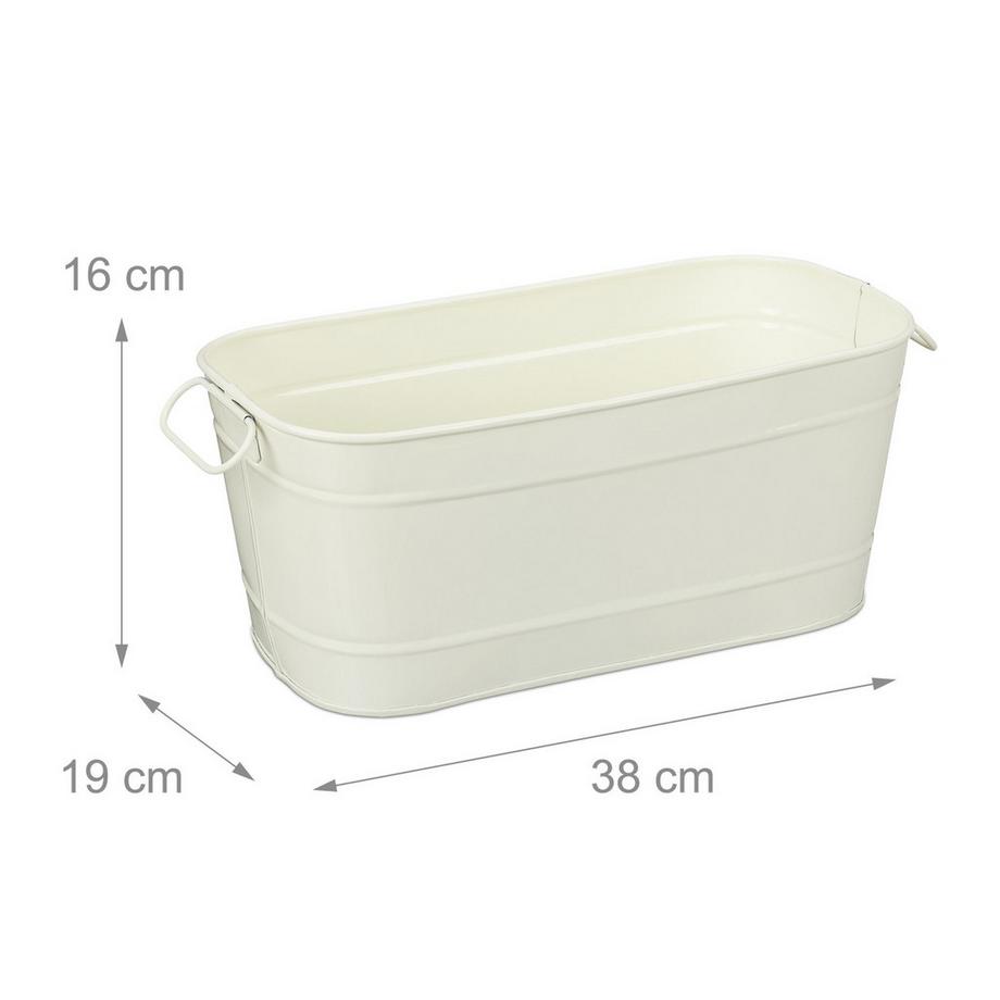 B2X Blumenkasten aus Metall  