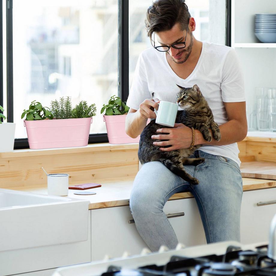 B2X Blumenkasten aus Metall  