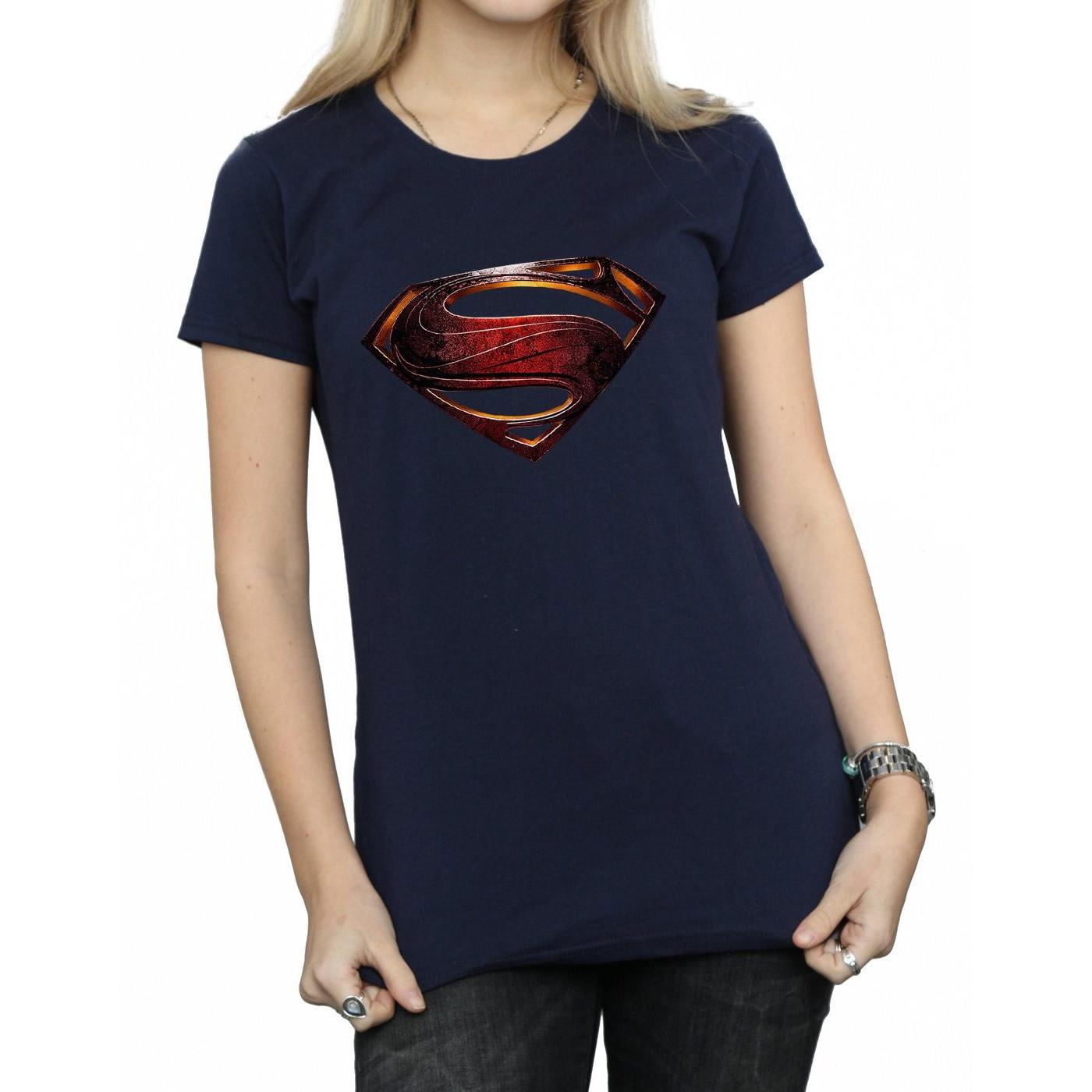SUPERMAN Distressed Shield T-Shirt  