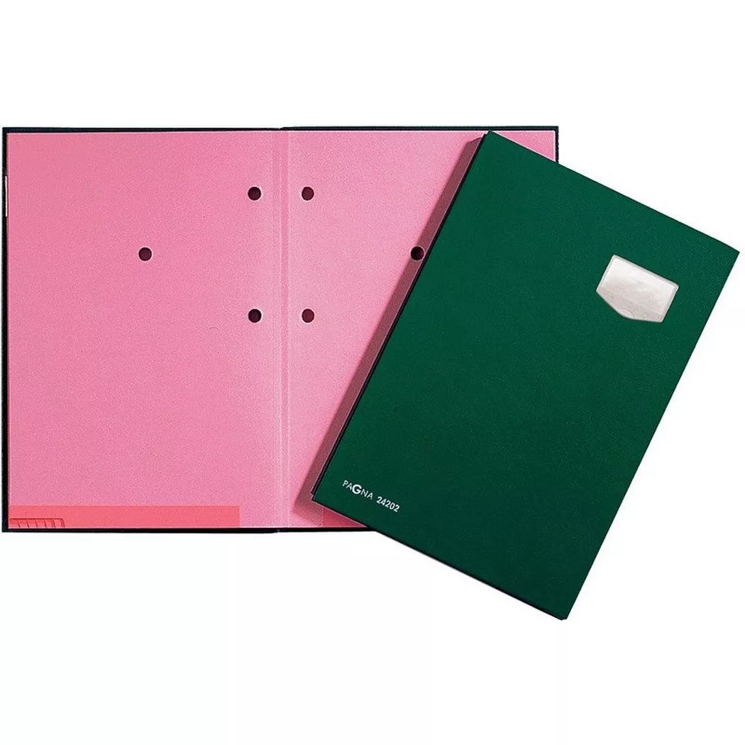 Pagna – Unterschriftenmappe A4 24102-03 grün, 21cm