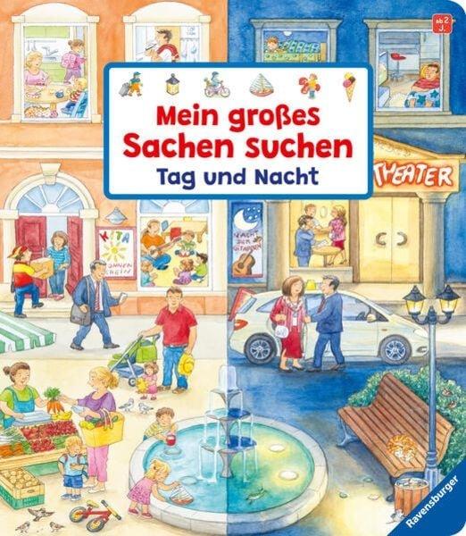 Sachen suchen Tag und Nacht Gernhäuser, Susanne; Weller, Ursula (Illustrationen) Copertina rigida 