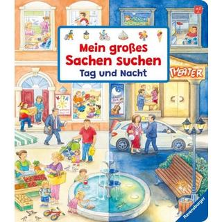 Sachen suchen Tag und Nacht Gernhäuser, Susanne; Weller, Ursula (Illustrationen) Copertina rigida 