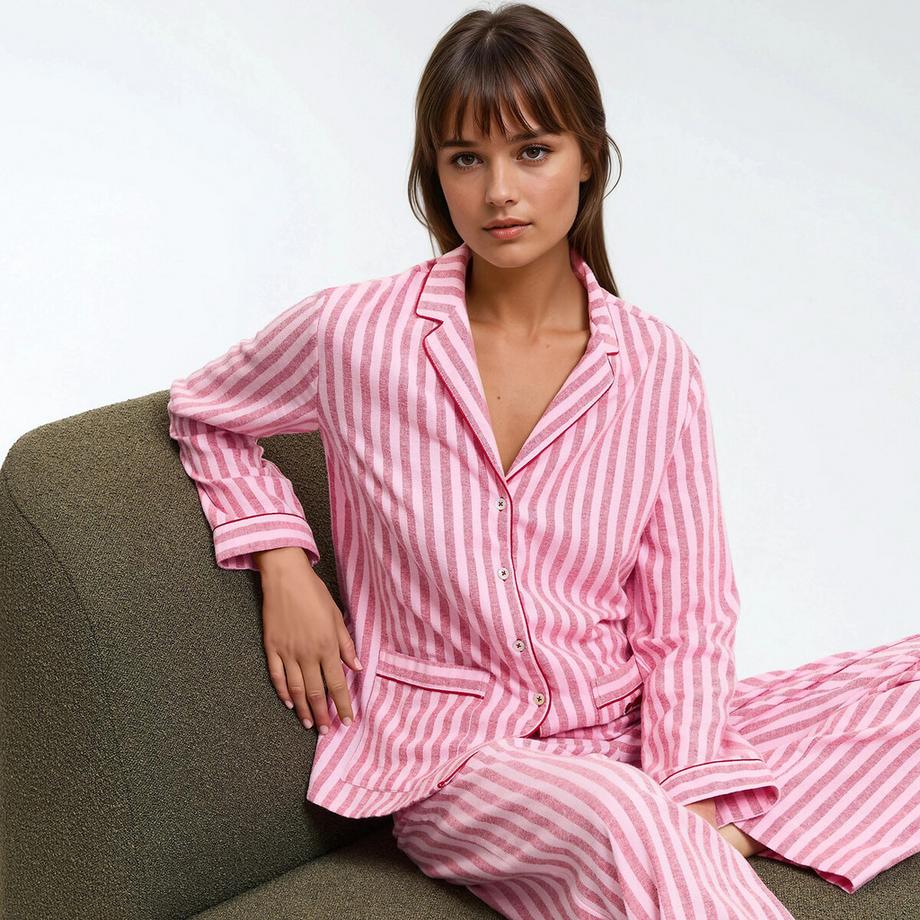 La Redoute Collections Pyjama de Noël en flanelle  
