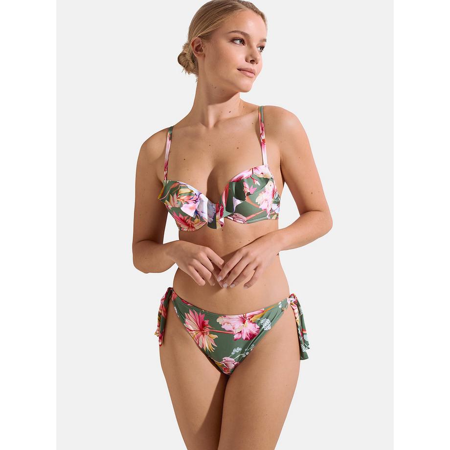 Lisca Rimini Bas de maillot slip de bain à nouettes  