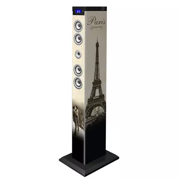 Bigben Interactive TW6PARISBT Home-Stereoanlage Home-Audio-Towersystem 60 W Mehrfarbig