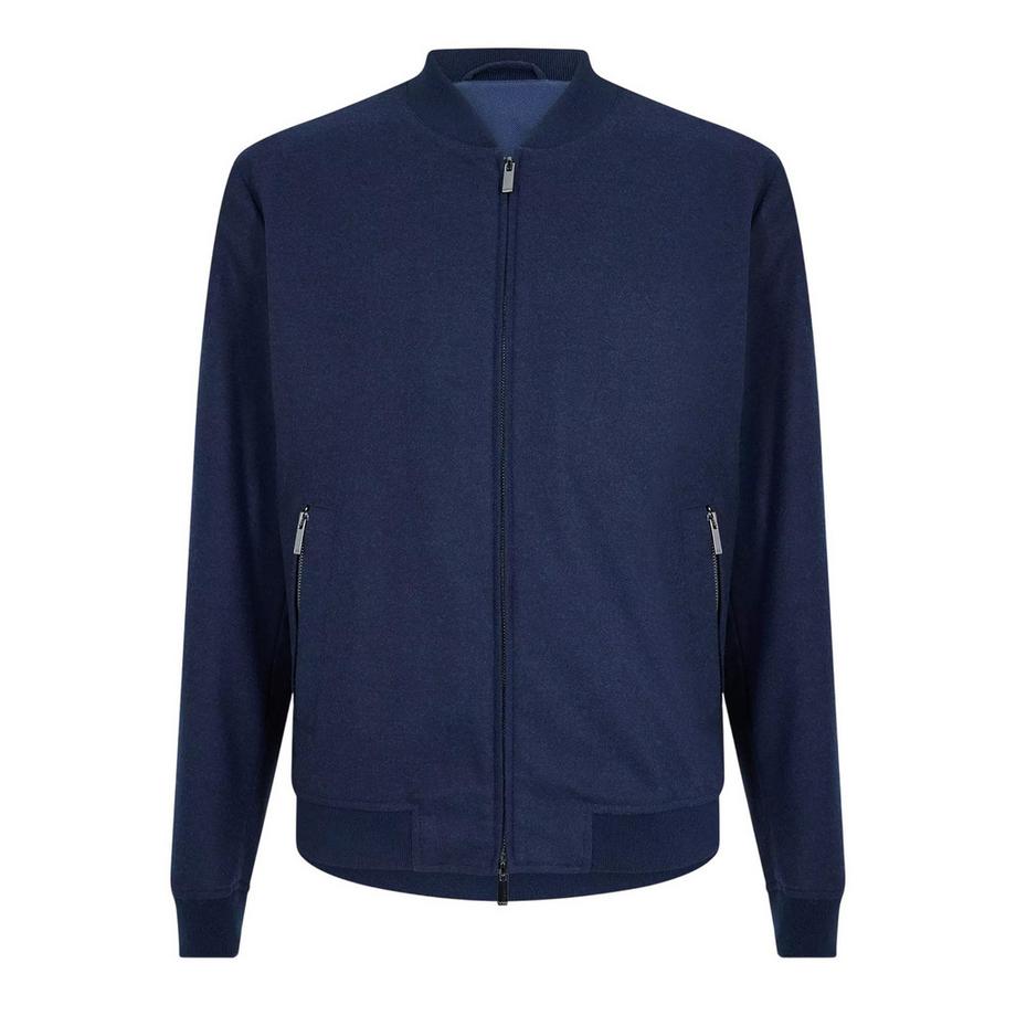 Bomberjacke, Gerippter Ärmelaufschlag, Regulär