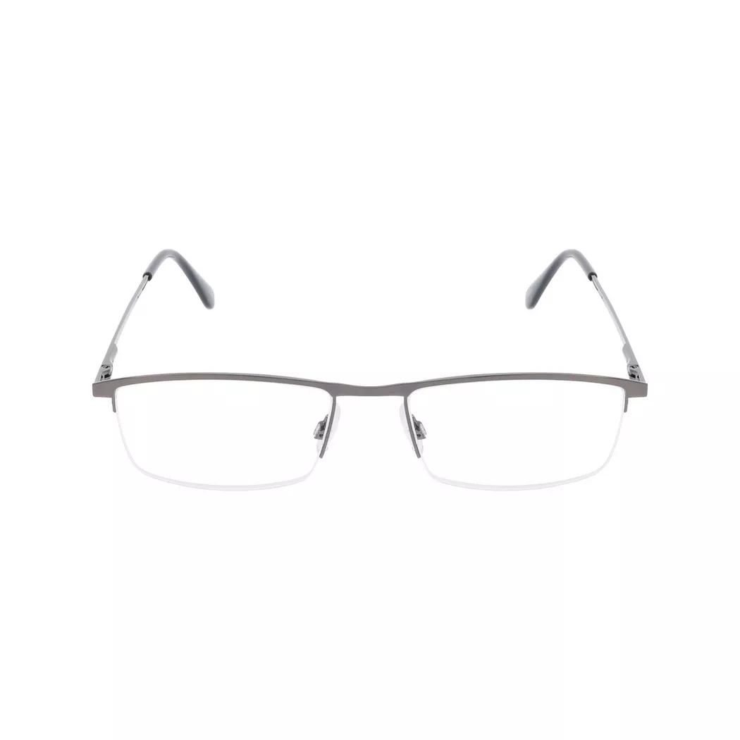 Invu - Lesebrille mit Etui, für Herren, Taubengrau, Größe Onesize