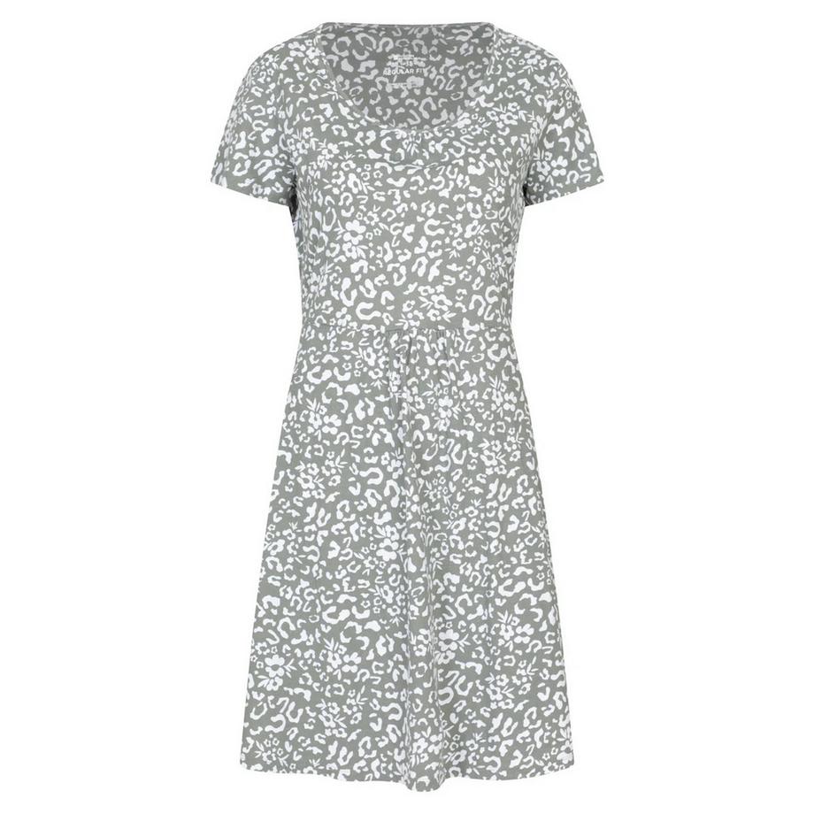 Robe Milongue Manches Courtes Motiftyle Imprimé Flora