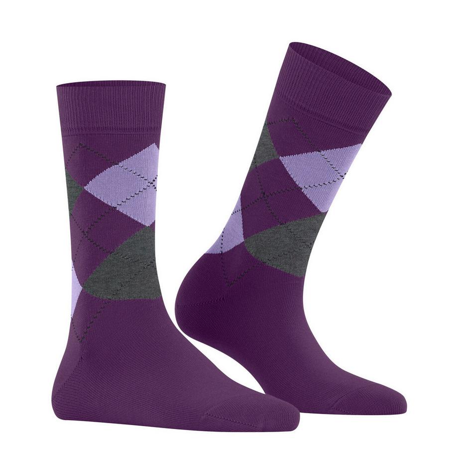 Burlington Chaussettes Queen à motif Argyle  