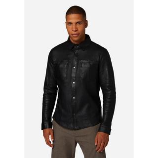 RICANO  Lederhemd - Wendbares Reverse Shirt 