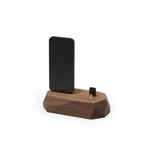 Oakywood  Dual Dock - Station d'accueil double - en noyer ou en chêne massif 