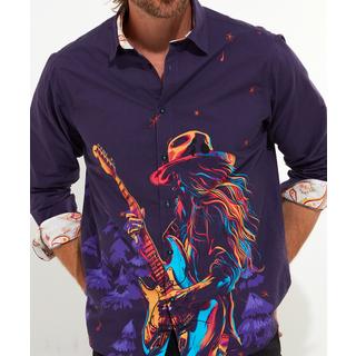 Joe Browns  Chemise Graphique Guitariste Et Belles Finitions 