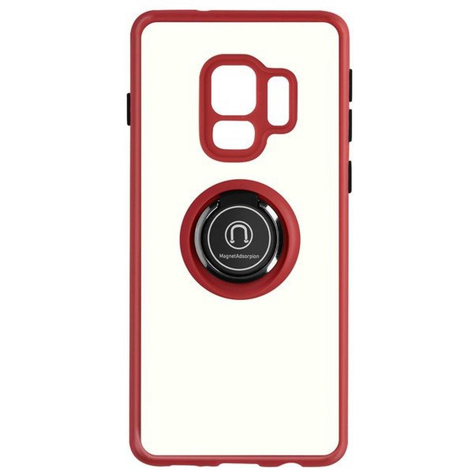 Coque Galaxy S9 Rouge avec Anneau