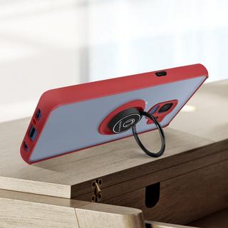 Avizar  Coque Galaxy S9 Rouge avec Anneau 