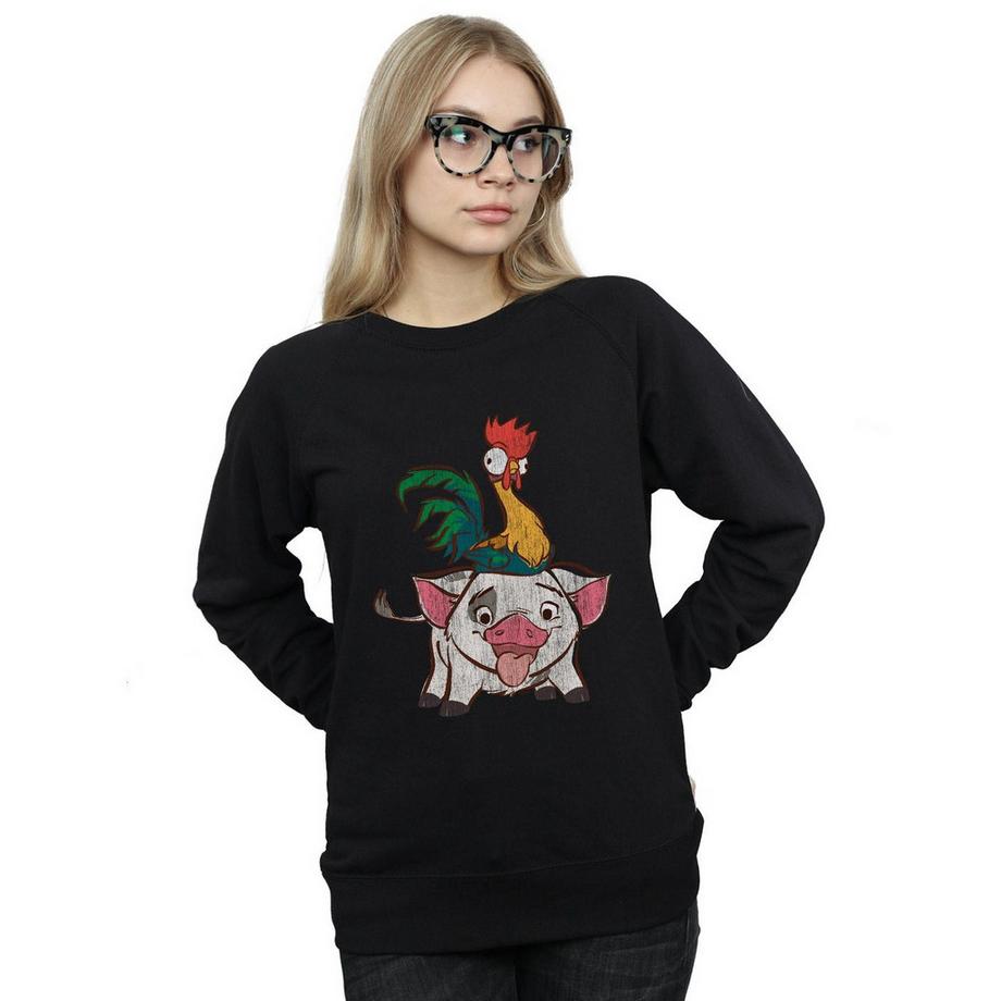 Disney Moana Pua et Hei Hei Sweatshirt  