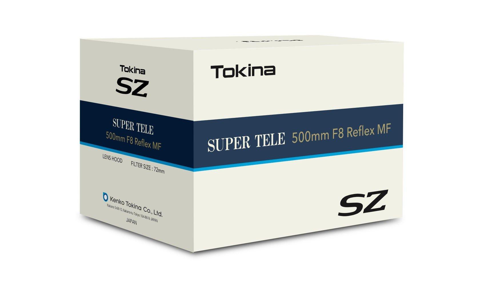 Tokina  Tokina SZ Super Tele 500mm f/8 Reflex MF SLR Super-Teleobjektiv Schwarz 