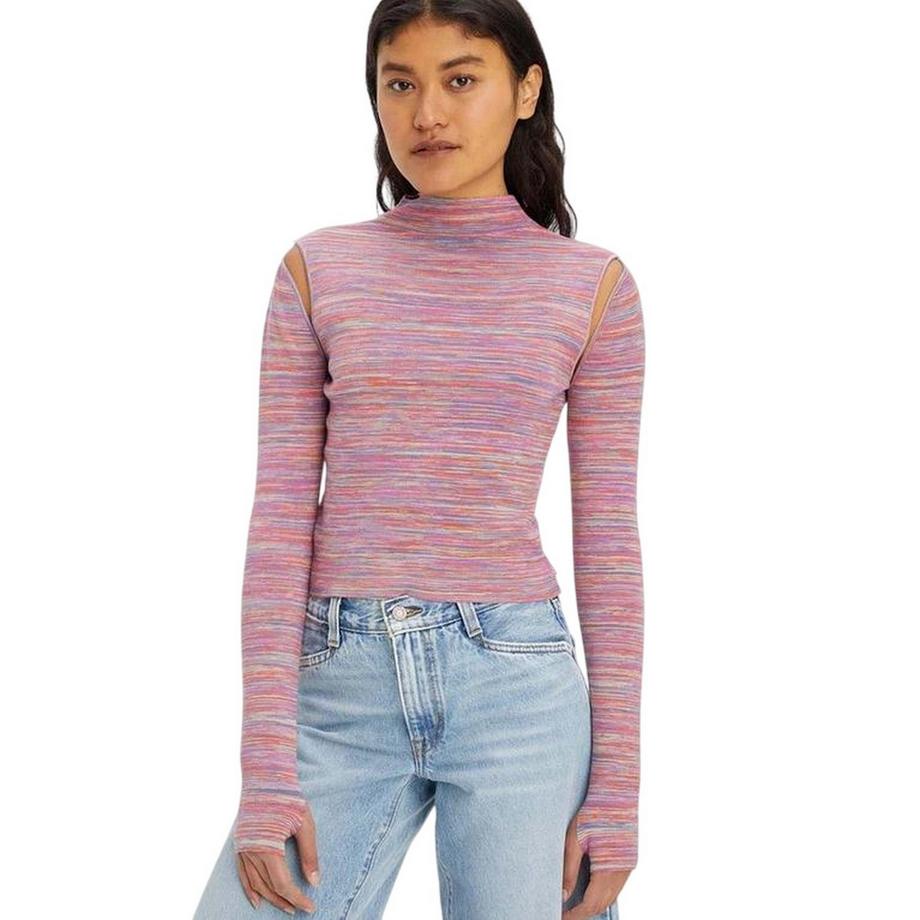 Levis Jupiter Pullover mit Zopfmuster  