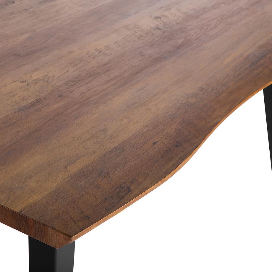 Beliani Esstisch aus MDF-Platte Industriell WITNEY  