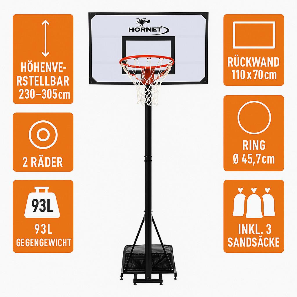 HUDORA  Hornet Basketballständer Pro 305 