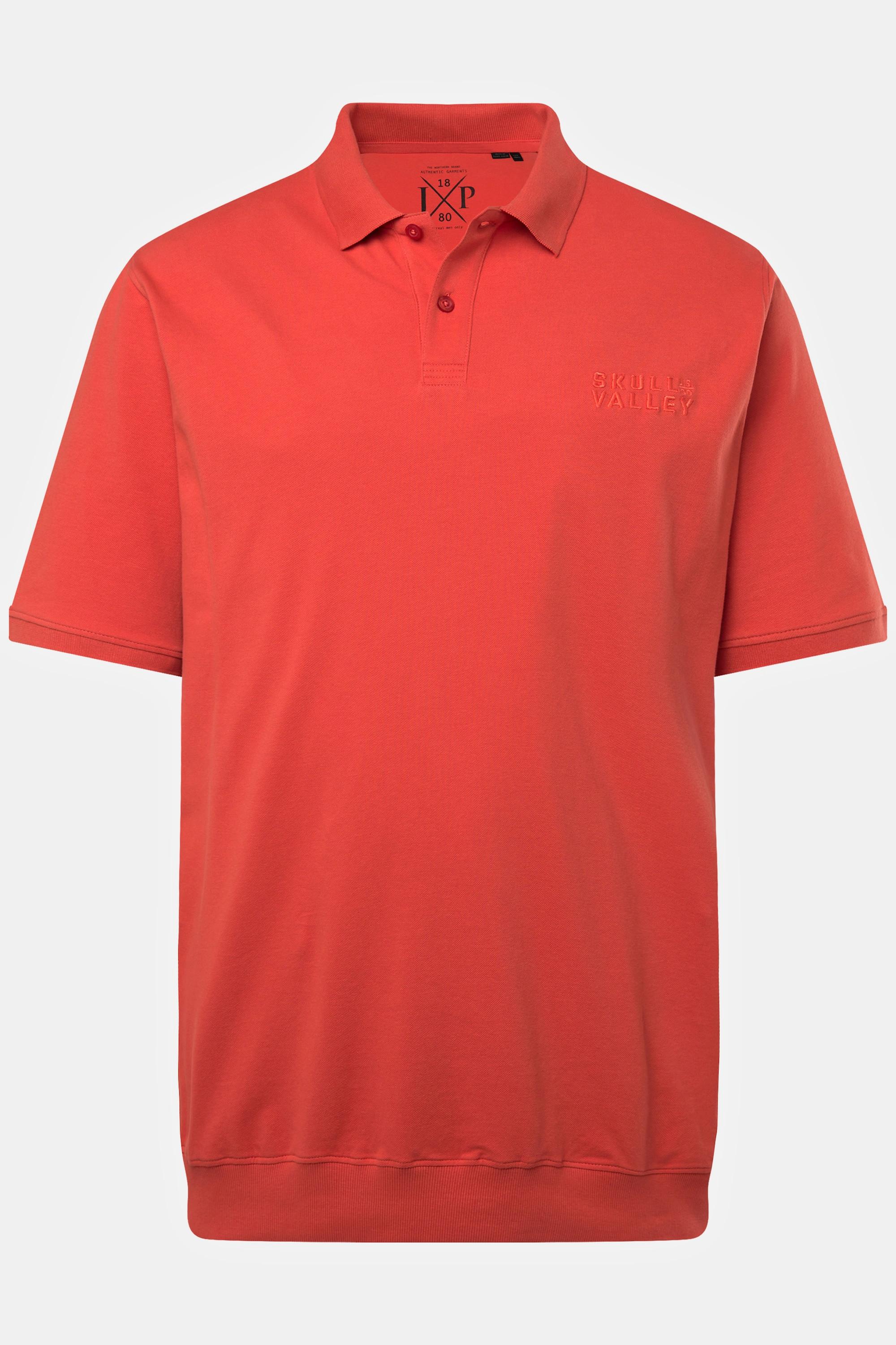 JP1880  Maglia polo con FLEXNAMIC®, taglio speciale per l'addome e mezze maniche, disponibile dalla tg. XXL alla tg. 8XL 