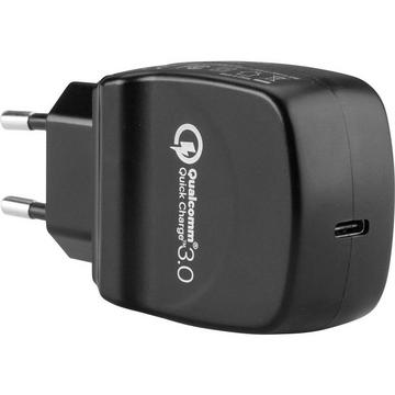 QW20-C Caricatore USB 20 W Presa di corrente Corrente di uscita max. 3000 mA Num. uscite: 1 x presa USB-C® USB Pow