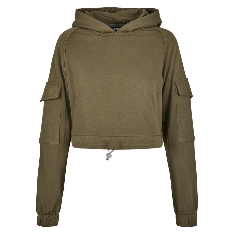 felpa con cappuccio da short worker