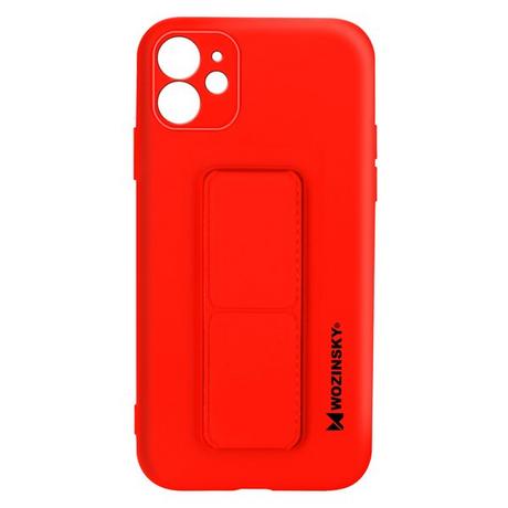 Avizar  Cover + Supporto iPhone 12 Mini Rossa 