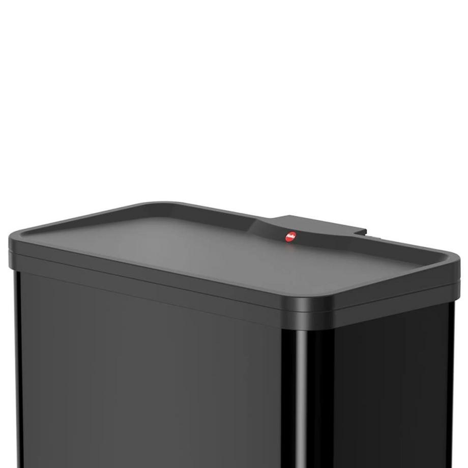 Hailo Collecteur de déchets à pédale Öko, trio Plus L, capacité 3 x 9 l  