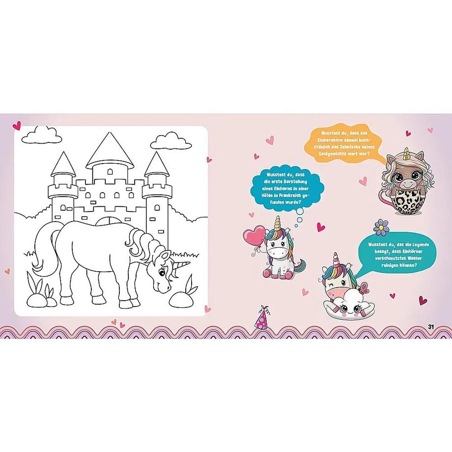 Tattoobuch Einhörner frechverlag Couverture rigide 