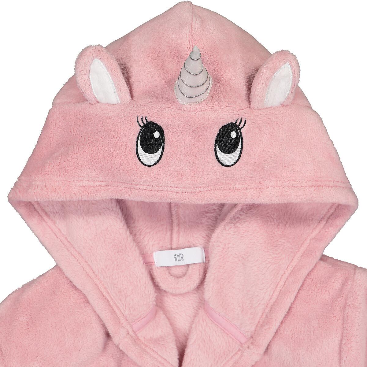 La Redoute Collections  Robe de chambre à capuche licorne en polaire douce 