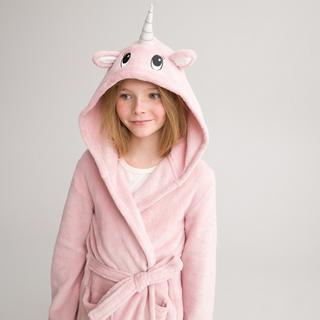 La Redoute Collections  Robe de chambre à capuche licorne en polaire douce 