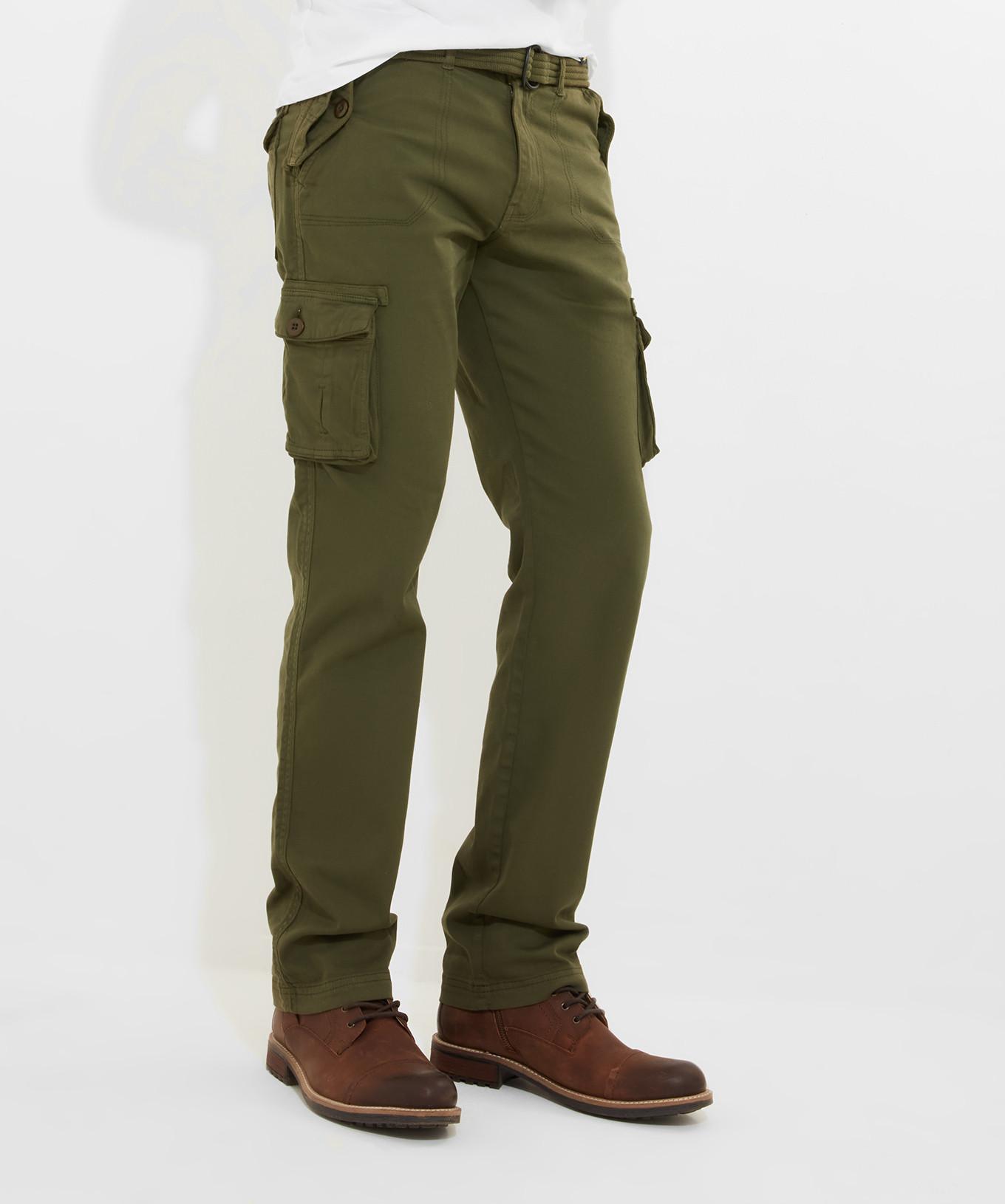 Joe Browns Pantaloni Cargo Cachi Vestibilità Rilassata  