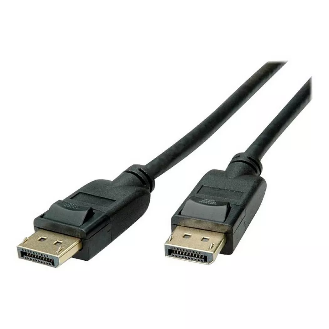Roline green -  DisplayPort Kabel, v1.4, DP ST - ST, 5 m, Schwarz