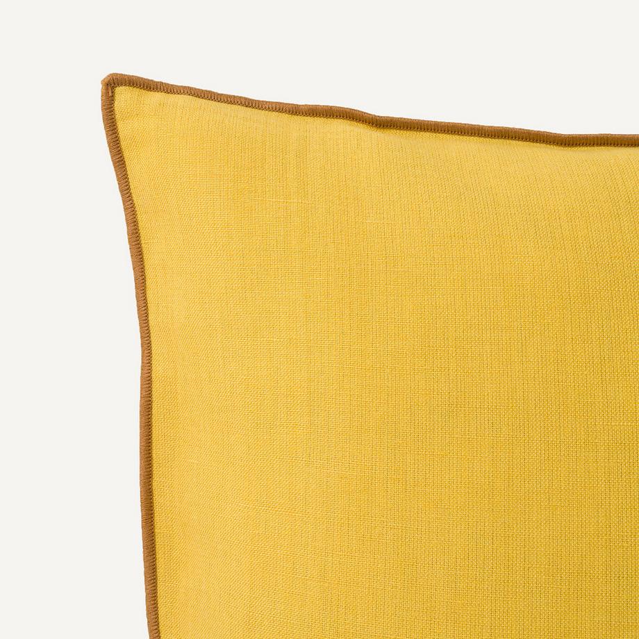 La Redoute Intérieurs Housse de coussin unie lin/coton  