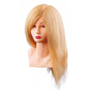 Comair  Übungskopf Louisa 40cm blond Echthaar m. Büste Übungskopf 