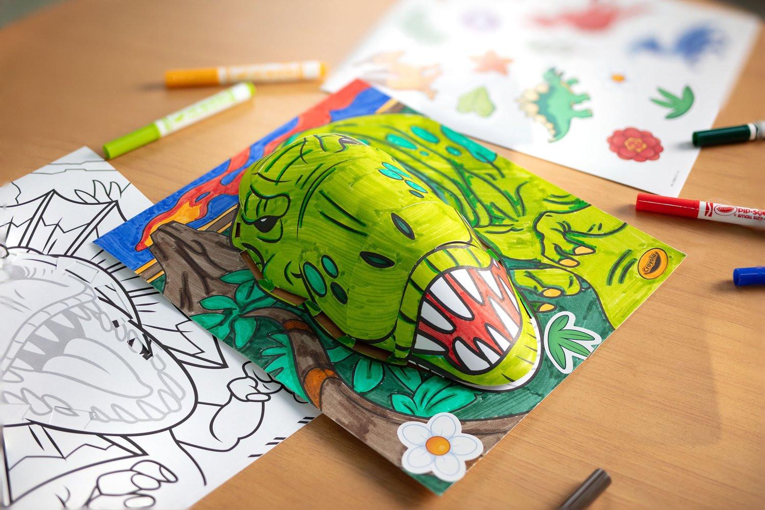 Crayola  Color Pops 3D Dinosaurier 