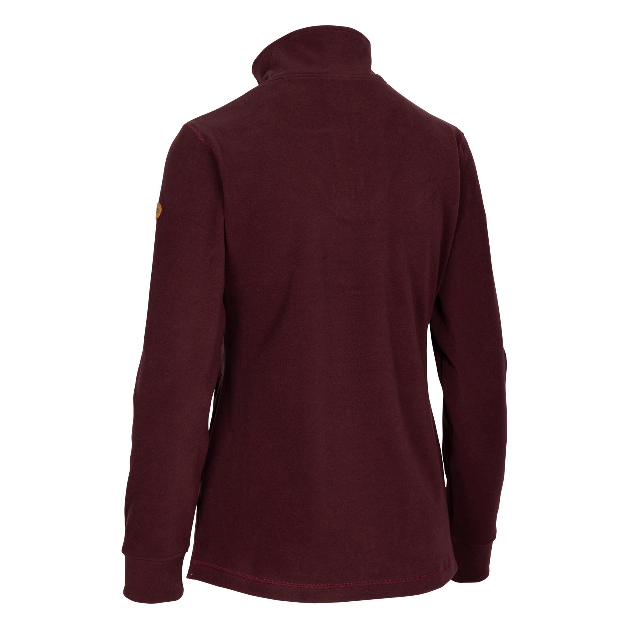 Trespass Big Heart Pile Quarter Zip Pullover  