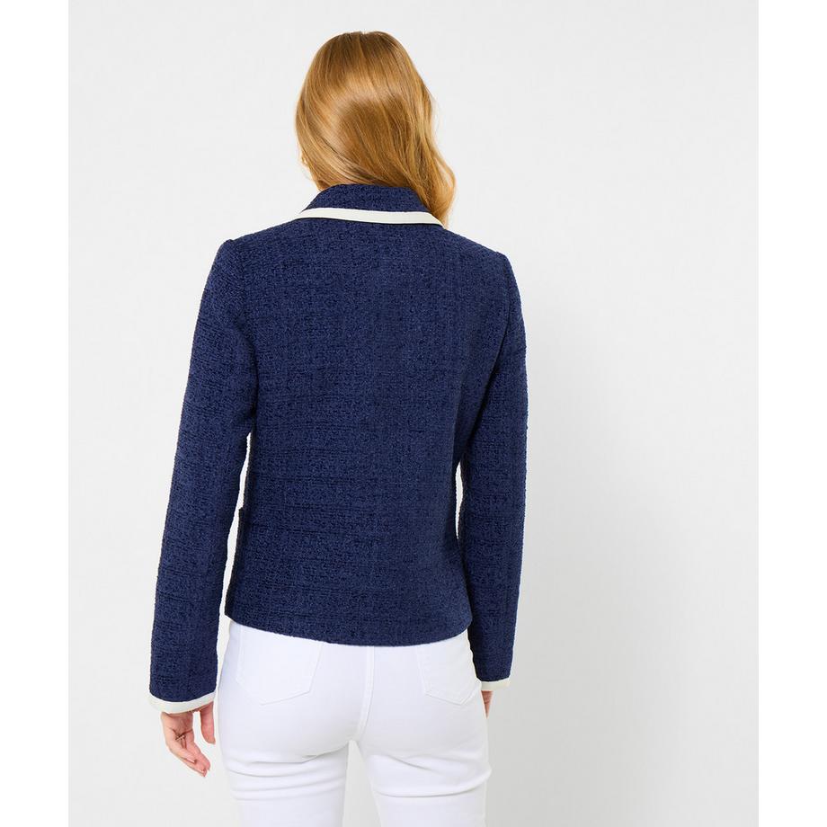 Joe Browns Einreihige Tweedjacke mit Kontrastbesatz  