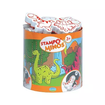 Stampo Minos Dinosaurier (10Stempel)