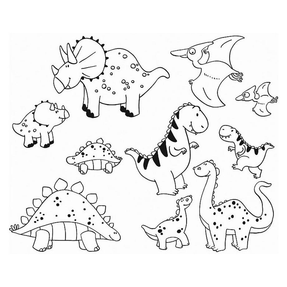 Aladine Stampo Minos Dinosaurier (10Stempel)  