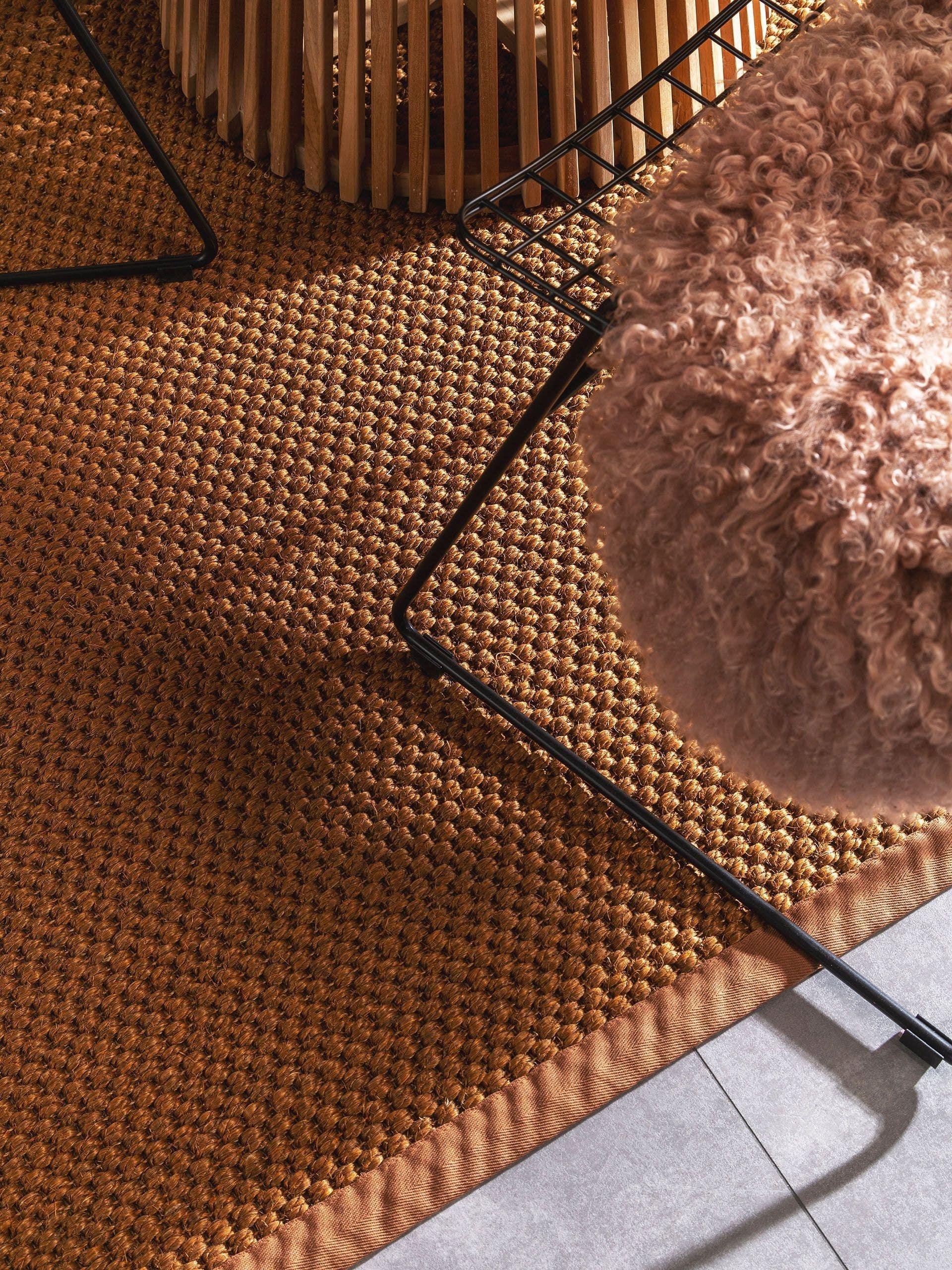 Benuta Tapis sisal Greta Marron clair  