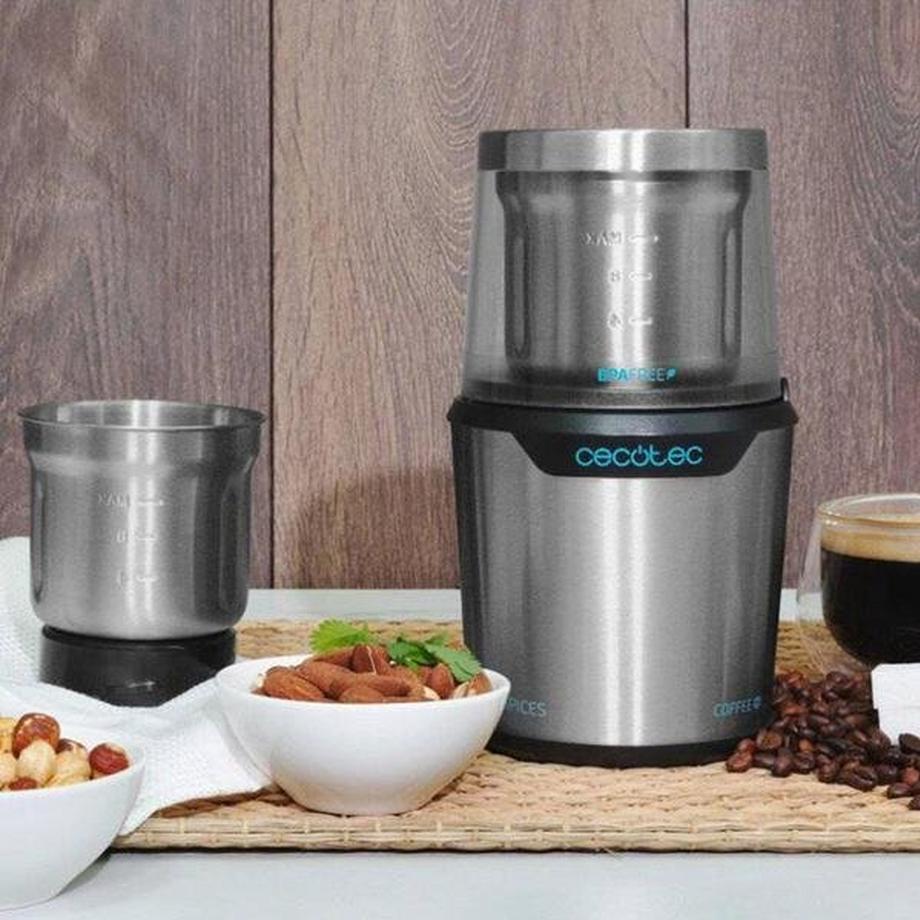 eStore Macinacaffè e Frullatore in Acciaio Inox - 90 g  