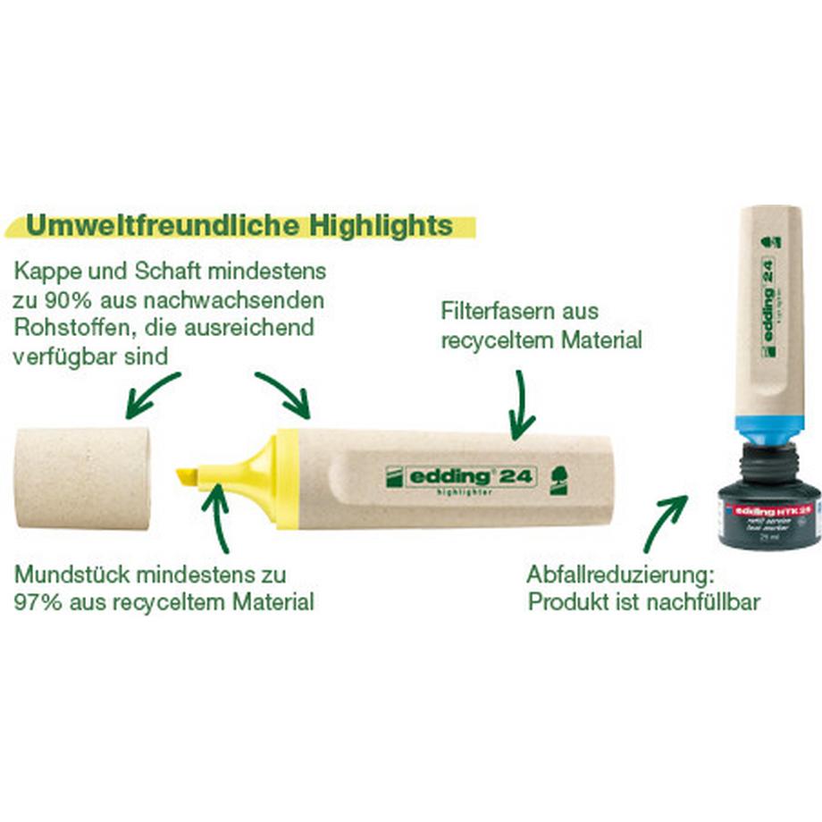 Edding EDDING Flipchart Marker 32 1-5mm 32-E4 4er Etui  