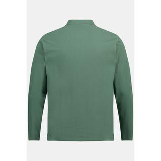 JP1880  Polo Jp 1880 Basic à manches longues, en maille piquée – jusqu'au 8 XL 