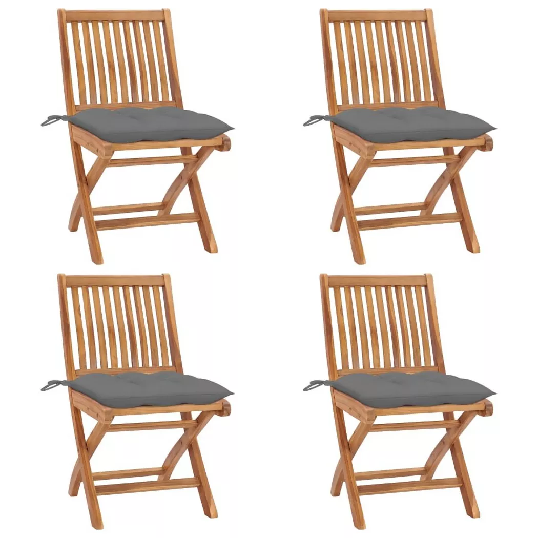 VidaXL - Gartenstuhl holz, One Size, Braun