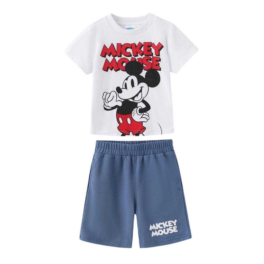 Ensemble T-ShirtEt Short Motif Mickey Mouse Motiftyle Imprimé