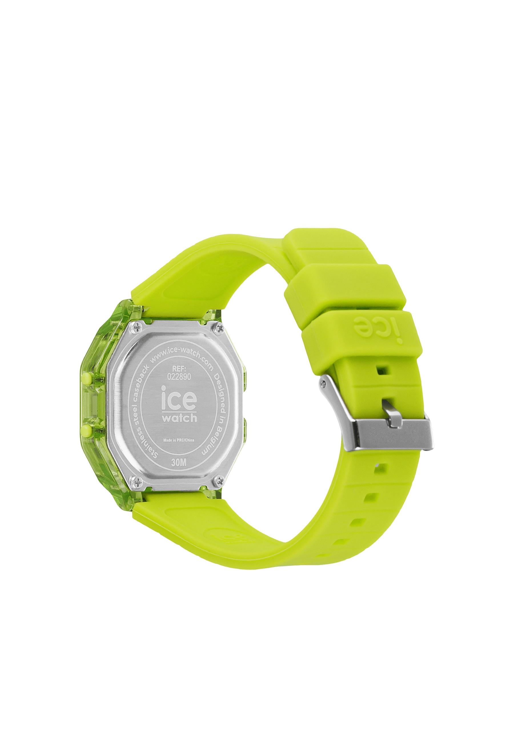 Ice Watch  Ice Digit Retro Green Lime Clear Small 